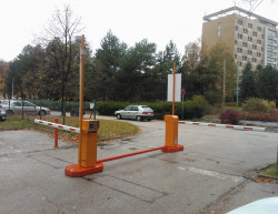 The completion of the car park - Lázně Darkov